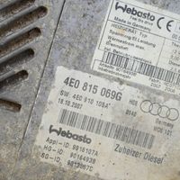 Audi A8 S8 D3 4E Pre riscaldatore ausiliario (Webasto) 4E0815069G