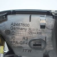 Mercedes-Benz A W176 Klamka wewnętrzna drzwi przednich A2467201448