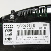 Audi A4 S4 B8 8K Compteur de vitesse tableau de bord 8K0920951E