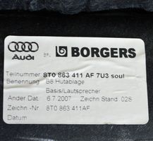 Audi A5 8T 8F Parcel shelf 8T0863411