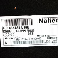 Audi A6 C7 Panneau, garniture de coffre latérale 4G5863888A