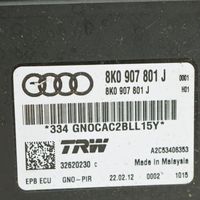 Audi A5 8T 8F Unité de contrôle, module EMF frein arrière 8K0907801J