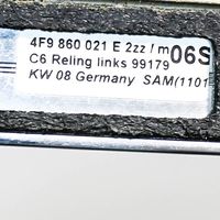 Audi A6 S6 C6 4F Išilginiai stogo strypai "ragai" 4F9860021E