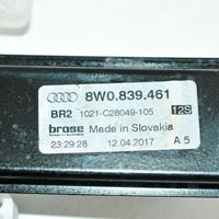 Audi A4 S4 B9 Elektryczny podnośnik szyby drzwi tylnych 8W0839461