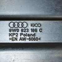 Audi A4 S4 B9 Rygiel / Zaczep zamka pokrywy przedniej / maski silnika 8W0823186C