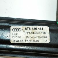 Audi A5 Sportback 8TA Elektryczny podnośnik szyby drzwi tylnych 8T8839461