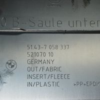 BMW 3 E90 E91 (B) Revêtement de pilier (bas) 7058337