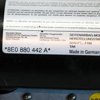 Audi A4 S4 B7 8E 8H Airbag portiera posteriore 8E0880442