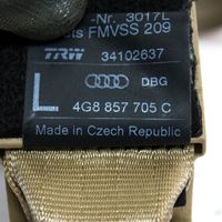 Audi A6 C7 Etuistuimen turvavyö 4G8857705C