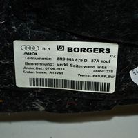 Audi Q5 SQ5 Apatinis, bagažinės šono, apdailos skydas 8R0863879D
