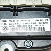 Volkswagen Golf VI Sisätuulettimen ohjauskytkin 3C8907336H