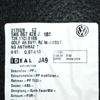 Volkswagen Golf VI Rivestimento pannello laterale del bagagliaio/baule 5K6867428E