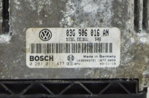 Volkswagen Golf V Sterownik / Moduł ECU 03G906016AN