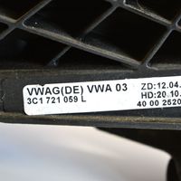 Volkswagen PASSAT B6 Pedale della frizione 3C1721059L