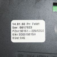 Volkswagen Phaeton Zestaw przełączników i przycisków 3D0919815H