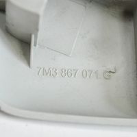 Volkswagen Sharan Middle seatbelt (rear) 7M3867071G