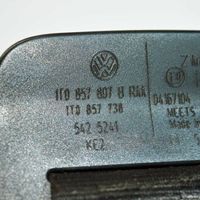 Volkswagen Touran I Pas bezpieczeństwa fotela tylnego środkowego 1T0857807B