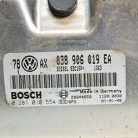 Volkswagen PASSAT B5 Centralina/modulo del motore 038906019EA