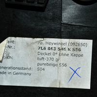 Volkswagen Touareg I Wykładzina bagażnika 7L6863546K