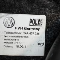 Volkswagen PASSAT B7 Mantu nodalījums 3AA857938
