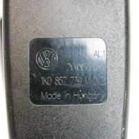Volkswagen Golf VI Klamra środkowego pasa bezpieczeństwa fotela tylnego 1K0857739M