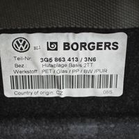 Volkswagen PASSAT B8 Półka tylna bagażnika 3G5863413