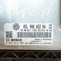 Volkswagen Tiguan Dzinēja vadības bloks 03L906022HA