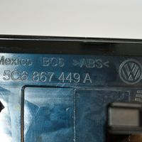 Volkswagen Jetta VI Altro elemento di rivestimento della portiera posteriore 5C6867449A