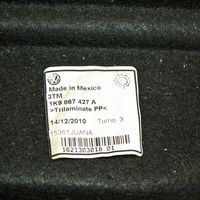 Volkswagen Golf VI Tavaratilan/takakontin alempi sivuverhoilu 1K9867427A