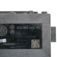 Volkswagen PASSAT CC Verrouillage de commutateur d'allumage 3C0905843AE