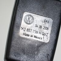 Volkswagen Golf V Klamra środkowego pasa bezpieczeństwa fotela tylnego 1K0857739H