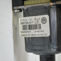 Volkswagen PASSAT B7 Varikliukas priekinio langų pakėlėjo 3C0959793C