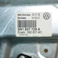 Volkswagen Tiguan Передний комплект электрического механизма для подъема окна 5N0837461