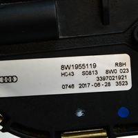 Audi A4 S4 B9 Etupyyhkimen vivusto ja moottori 8W1955023A