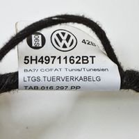 Volkswagen Golf VIII Faisceau de câblage de porte avant 5H4971162BT
