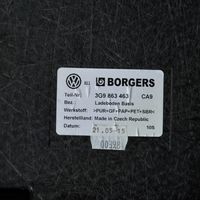 Volkswagen PASSAT B8 Tavaratilan kaukalon tekstiilikansi 3G9863463