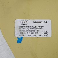 Audi A8 S8 D4 4H B-pilarin verhoilu (yläosa) 4H0947417