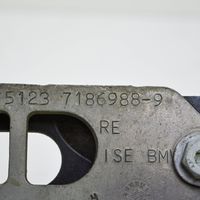 BMW 5 F10 F11 Cerniere del vano motore/cofano 7186988