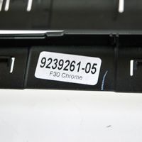 BMW 3 F30 F35 F31 Cadre, panneau d'unité radio / GPS 9239261