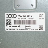 Audi A7 S7 4G Centralina/modulo del motore 4G0907551D