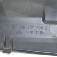 Porsche Cayenne (92A) Protection de seuil de coffre 7P5827520E