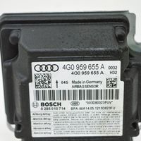 Audi A7 S7 4G Turvatyynyn ohjainlaite/moduuli 4G0959655A