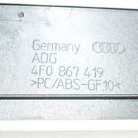 Audi A6 S6 C6 4F Inne elementy wykończeniowe drzwi tylnych 4F0867419