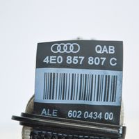 Audi A8 S8 D3 4E Cintura di sicurezza centrale (posteriore) 4E0857807C