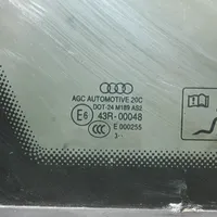 Audi A4 S4 B8 8K Finestrino/vetro retro 8K5845299G