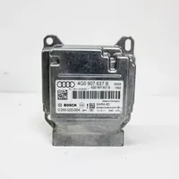 Audi A6 C7 Turvatyynyn ohjainlaite/moduuli 4G0907637B