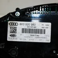 Audi A4 S4 B8 8K Spidometras (prietaisų skydelis) 8K0920983