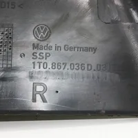 Volkswagen Touran I Tavaratilan sivuverhoilu 1T0867036D