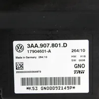 Volkswagen Tiguan Rear brake EMF control unit/module 3AA907801D