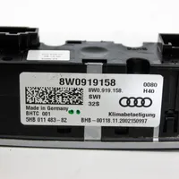 Audi A4 S4 B9 Przełącznik / Włącznik nawiewu dmuchawy 8W0919158